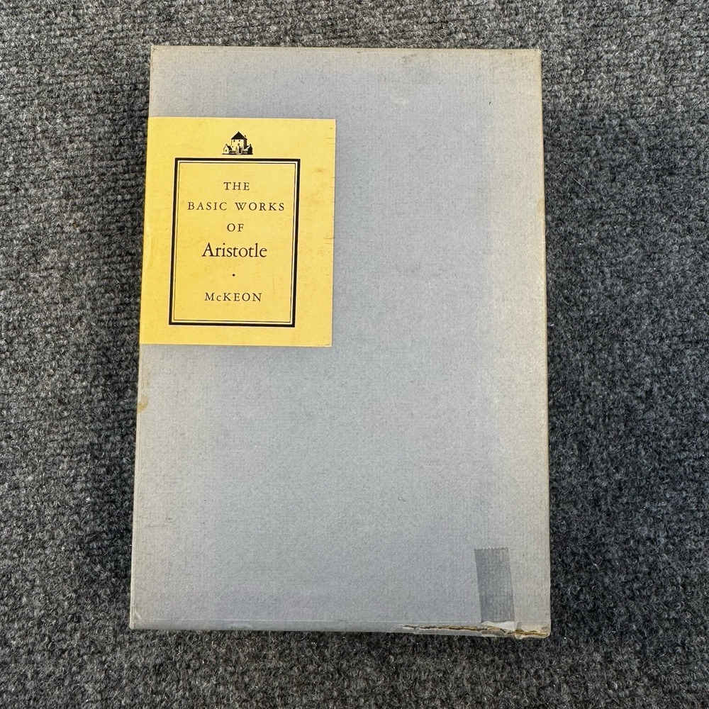 The Basic Works of Aristotle Richard McKeon Random House Hardcover 28th Printing